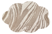 עלים בגווני קרם וחום